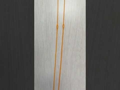 سیم تاری پلاستیکی زرد با کیفیت بالا برای قطعات یدکی دستگاه بافندگی واترجت